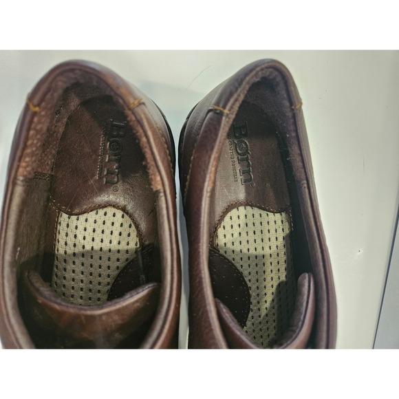 Born Women Brown Leather Lace Up Oxfords Shoes W61300 Size 9.5 41 - Picture 10 of 12